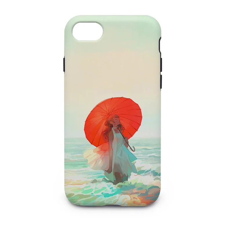 Hot selling Custom logo 3D sublimation 2 in1 TPU PC Phone Case For iphone 13Pro Max  phone case Tough Cases