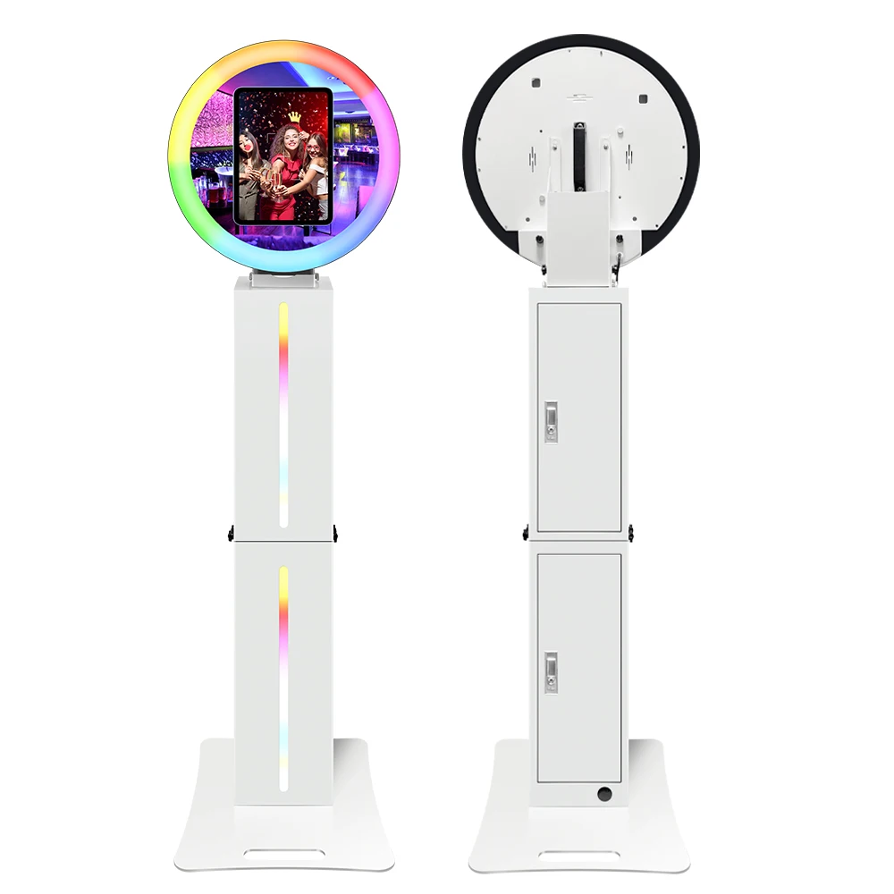 photo booth ipad,selfie dslr magazine wedding kiosk ipad box shell American warehouse photo booth machine price