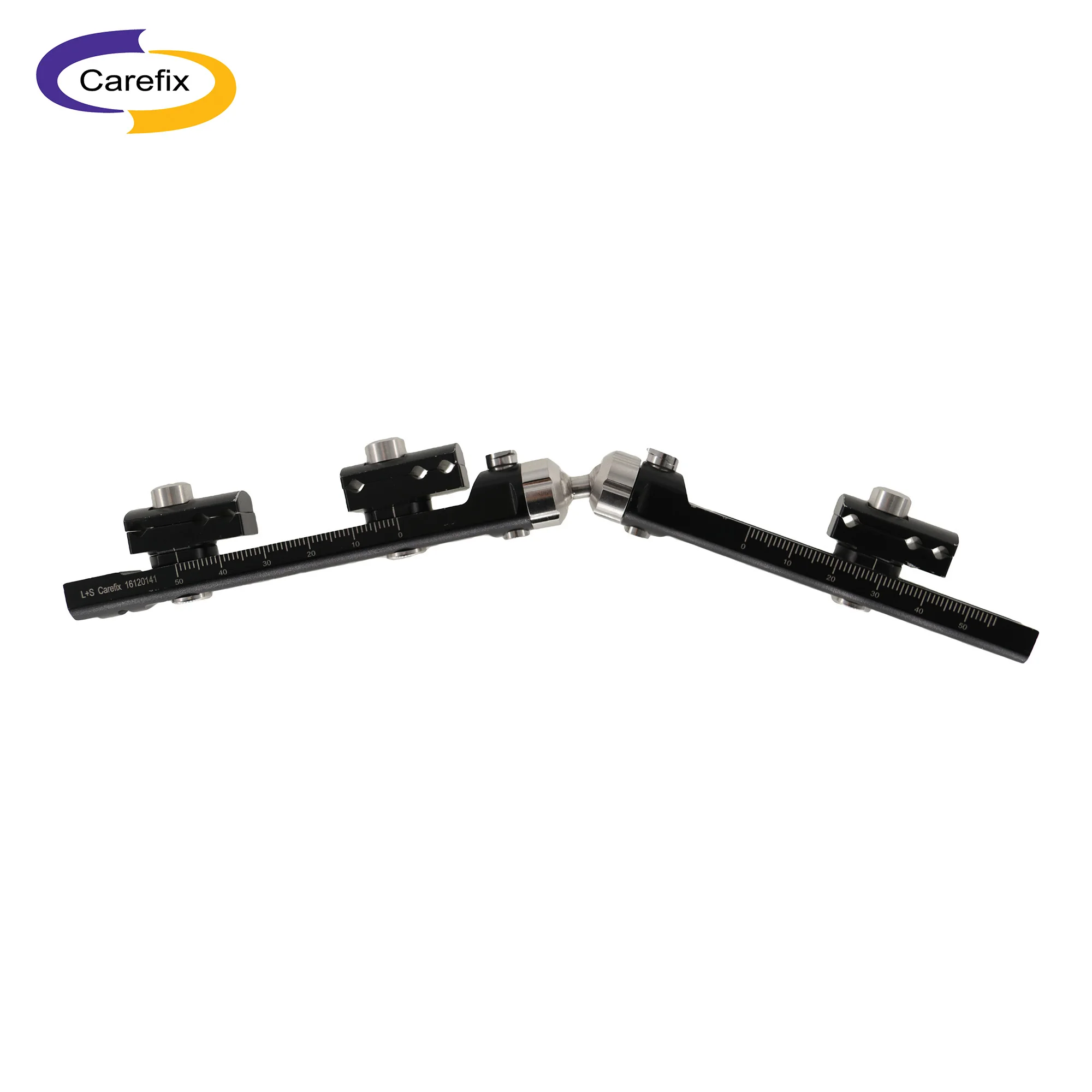Orthopedic pediatric external fixator T clamp with ball joint