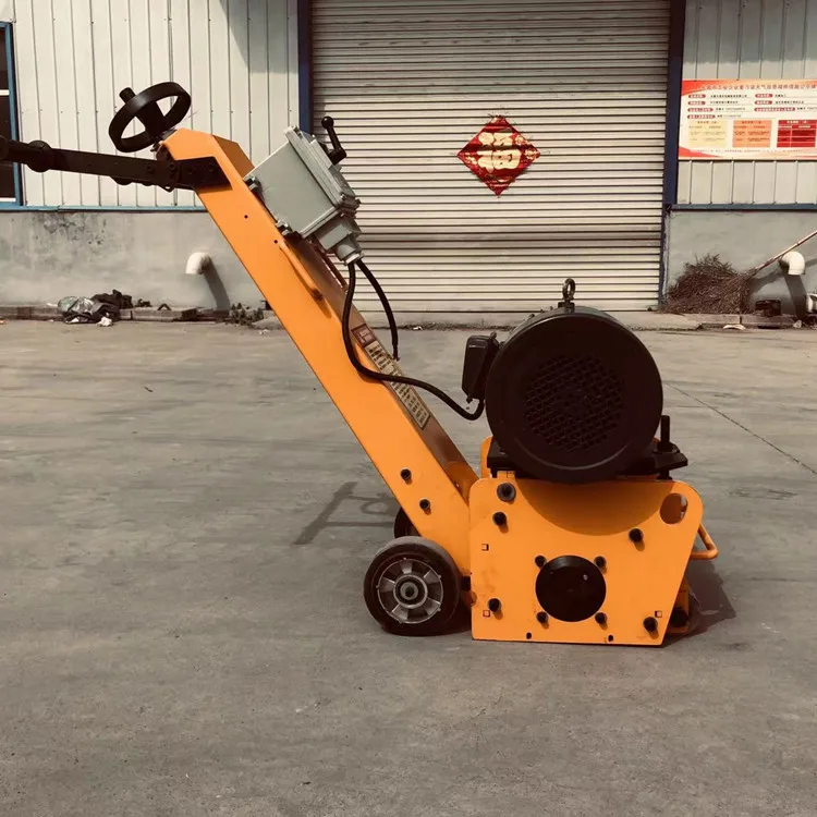 Портативный ручной асфальтобетонный фрезерный станок небольшой дорожный для строительства с основным двигателем