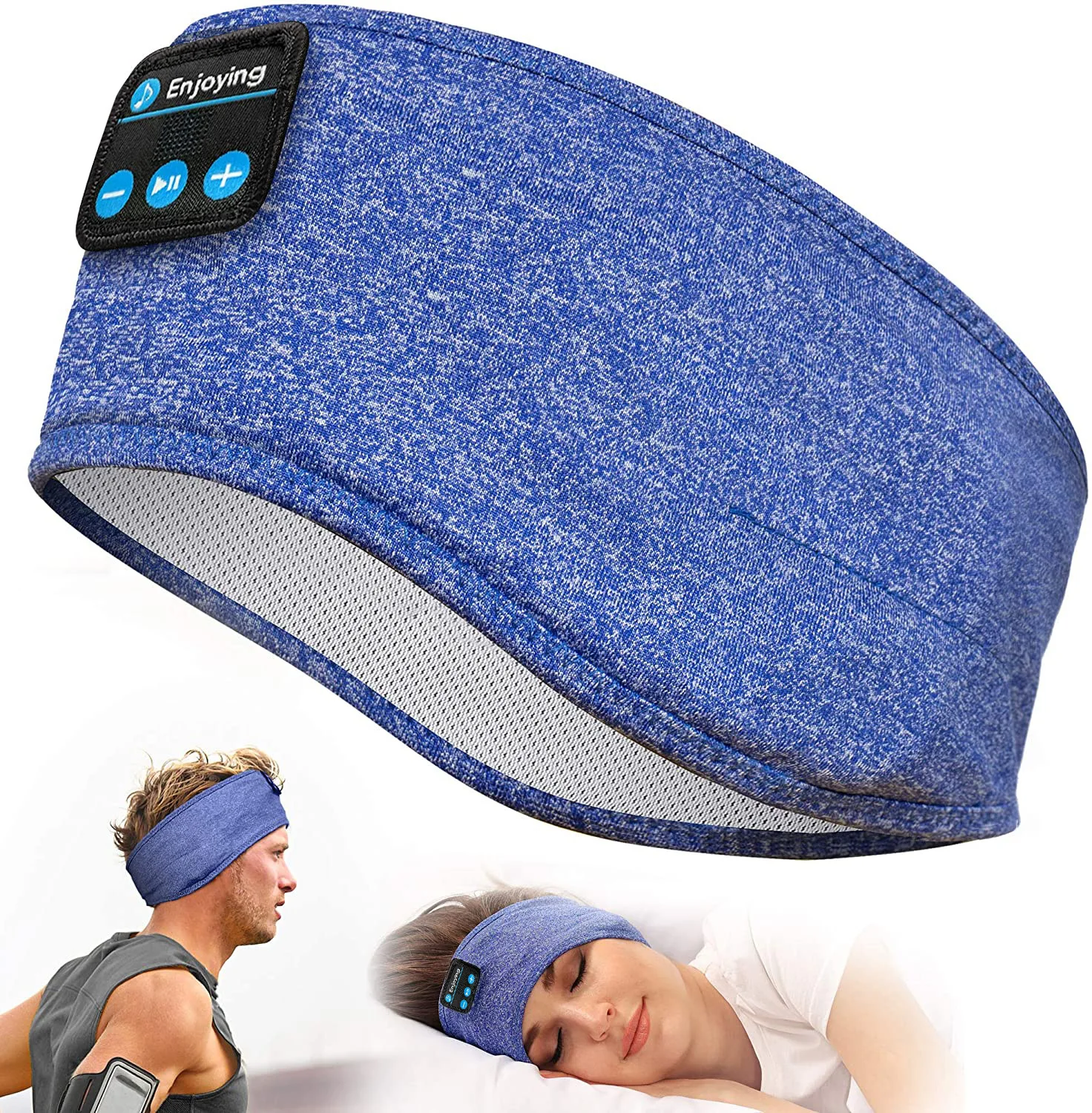 Multifunction Music Player Wireless  Headphones Fast Dry Running Headbands TWS  Sleeping Speakers  Sport Built in Music Headsets