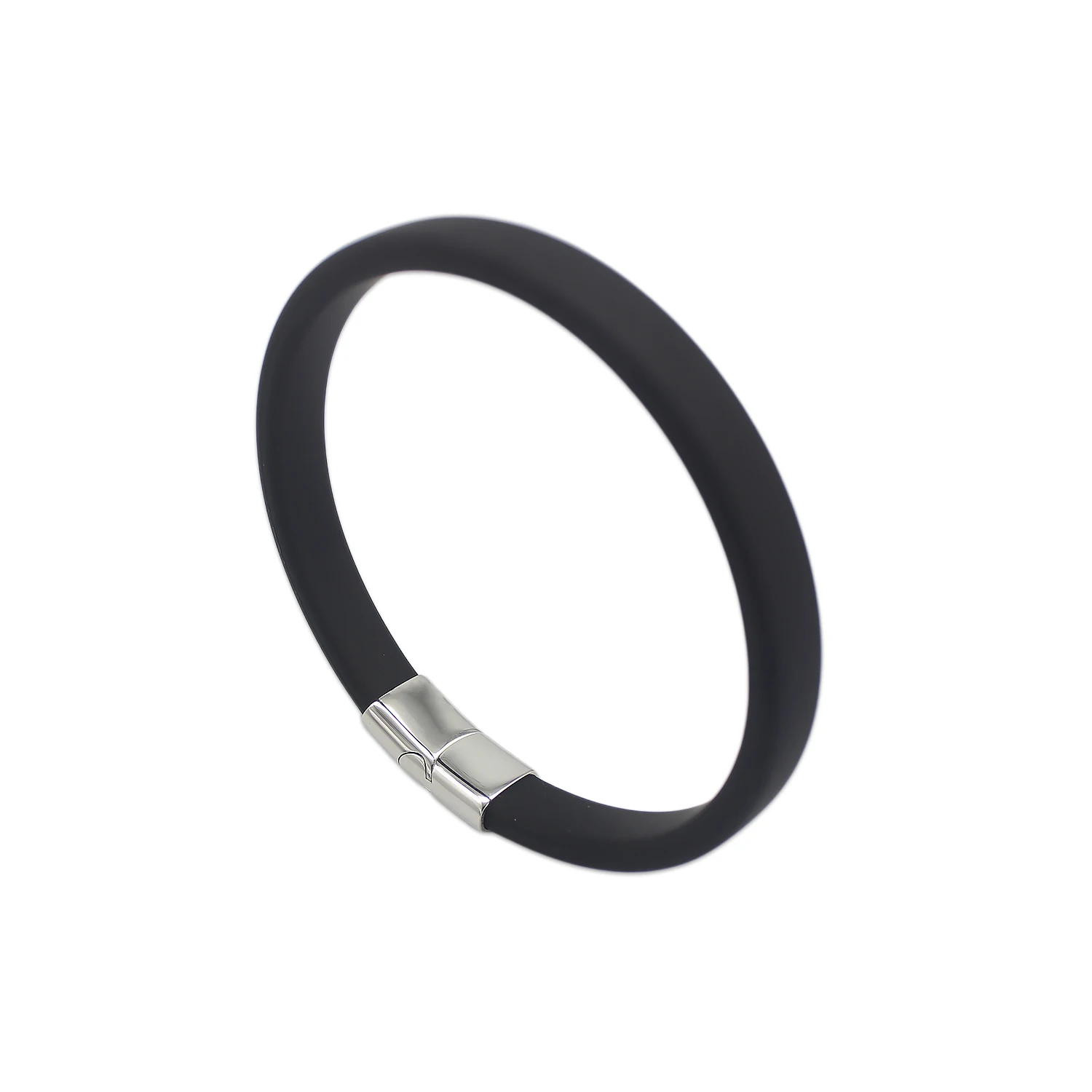 Eco Friendly silicone football star wristband customized cheap country silicone bracelet with metal clip and OEM logo
