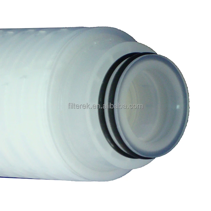 Pp microporous membrane foldable water filter element for filtration system