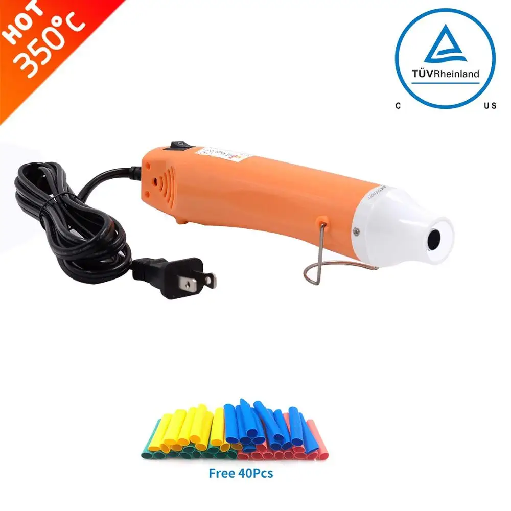 High temperature 350 degrees mini hot air pen for shaping polymer clay  heat gun