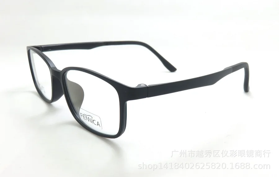 Factory direct tungsten carbon plastic steel eyeglass frame NICE ECHA 2011