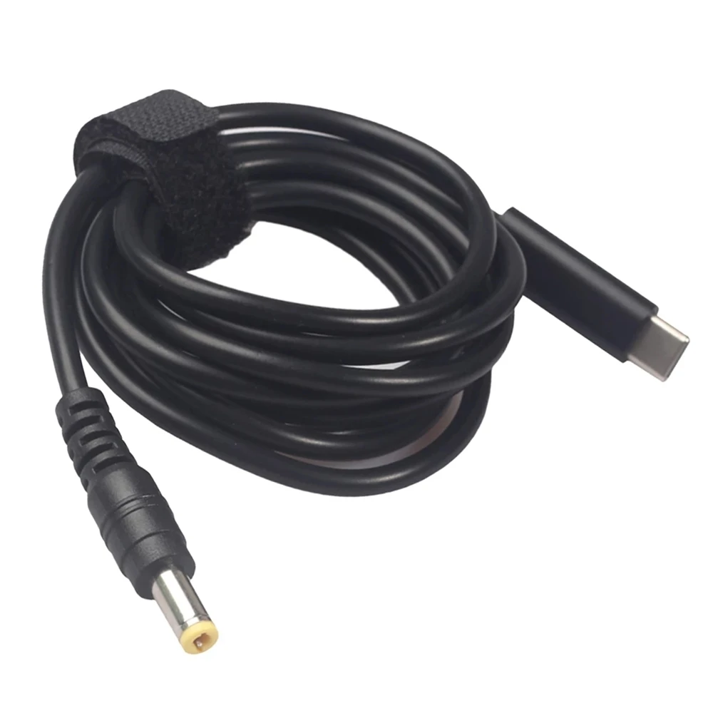 USB Type C PD Charging Cable Cord Dc Power Adapter Converter 15V 20V 3A 65W for Lenovo Asus Dell Hp Laptop Charger cable