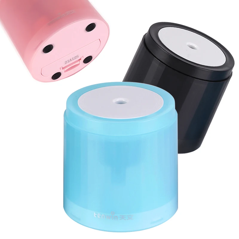 Tenwin 8043 Colorful Candies Battery Operated Cute Plastic Pencil Sharpener For Home School Office