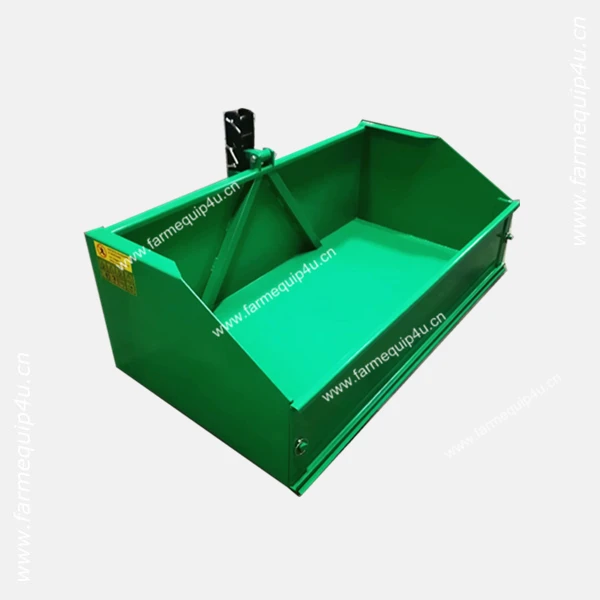 3 point tilting transport box; tractor back bucket