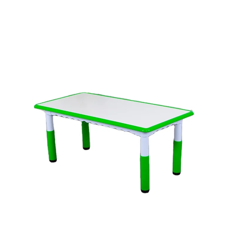 primary pre school kindergarten furniture day care center adjustable child plastic nursery  desk for kid