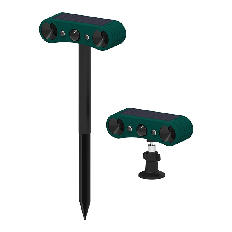 Cheap Factory Price Solar Alarm Infrared Induction Sound And Light Alarm High Frequency Ultrasonic Animal Drive