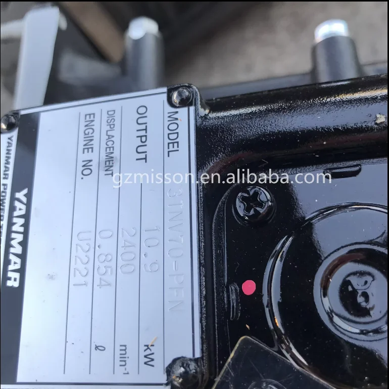 Новый 3TNV70 оригинальный двигатель в сборе 3TNV70-PFN дизельный для YANMAR