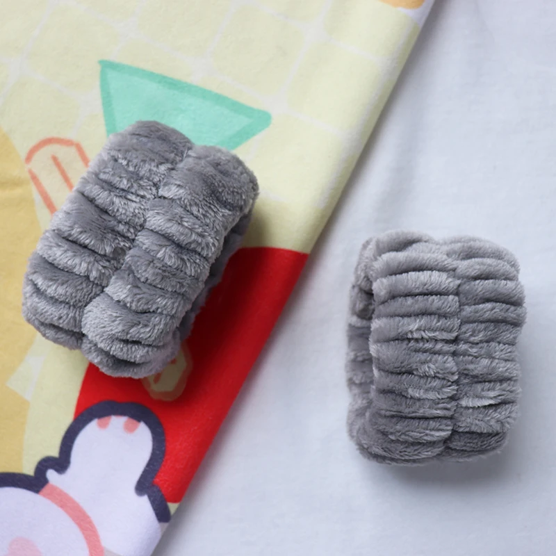 Private Label No Drip Cleansing Cuffs Elastic Spa Wrist Washband For Wiping Sweat