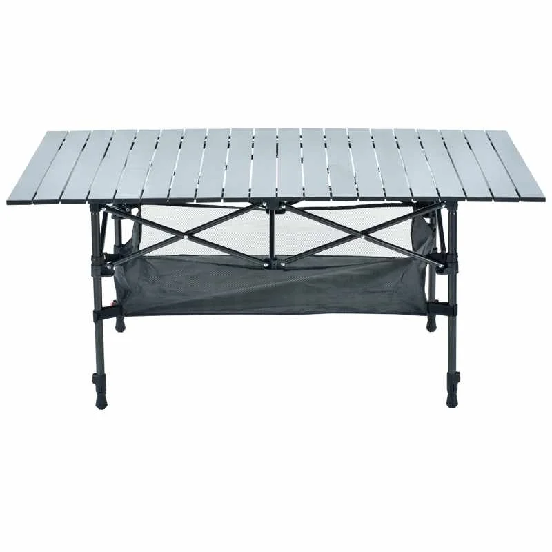 
wholesale adjustable cheap camping folding lift rectangular tables 