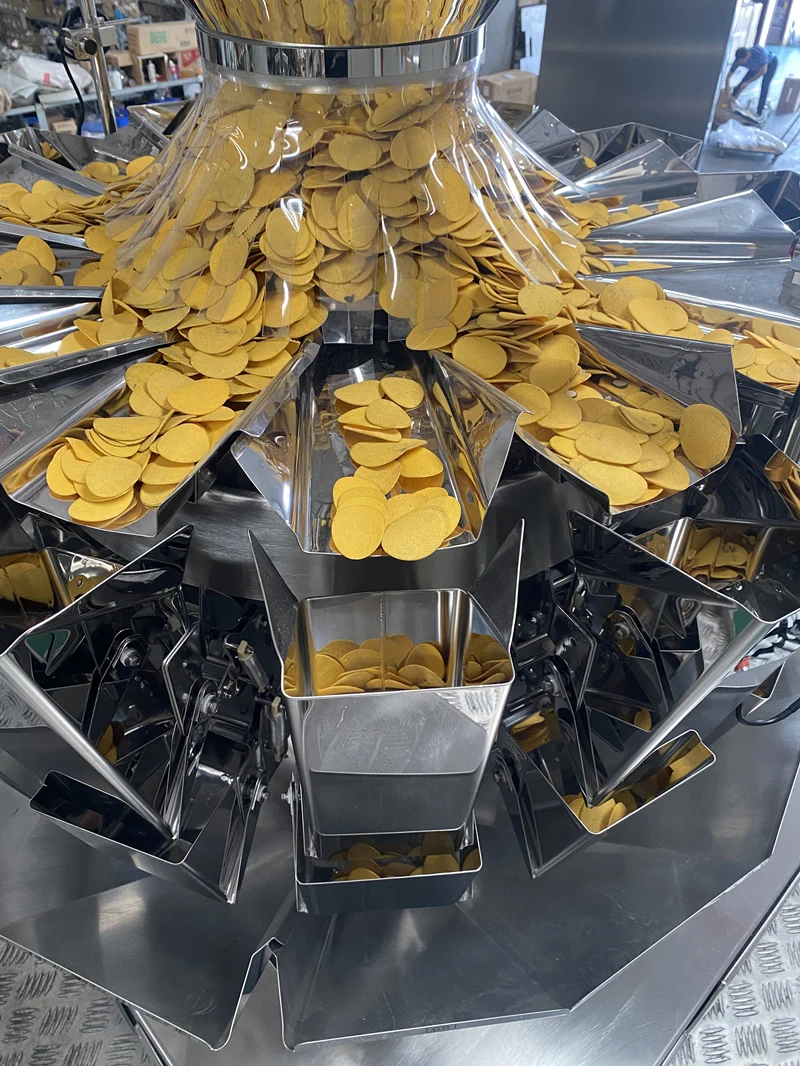 JT-520VW 10-1000g plastic bag dates printing automatic weighing packing machine food