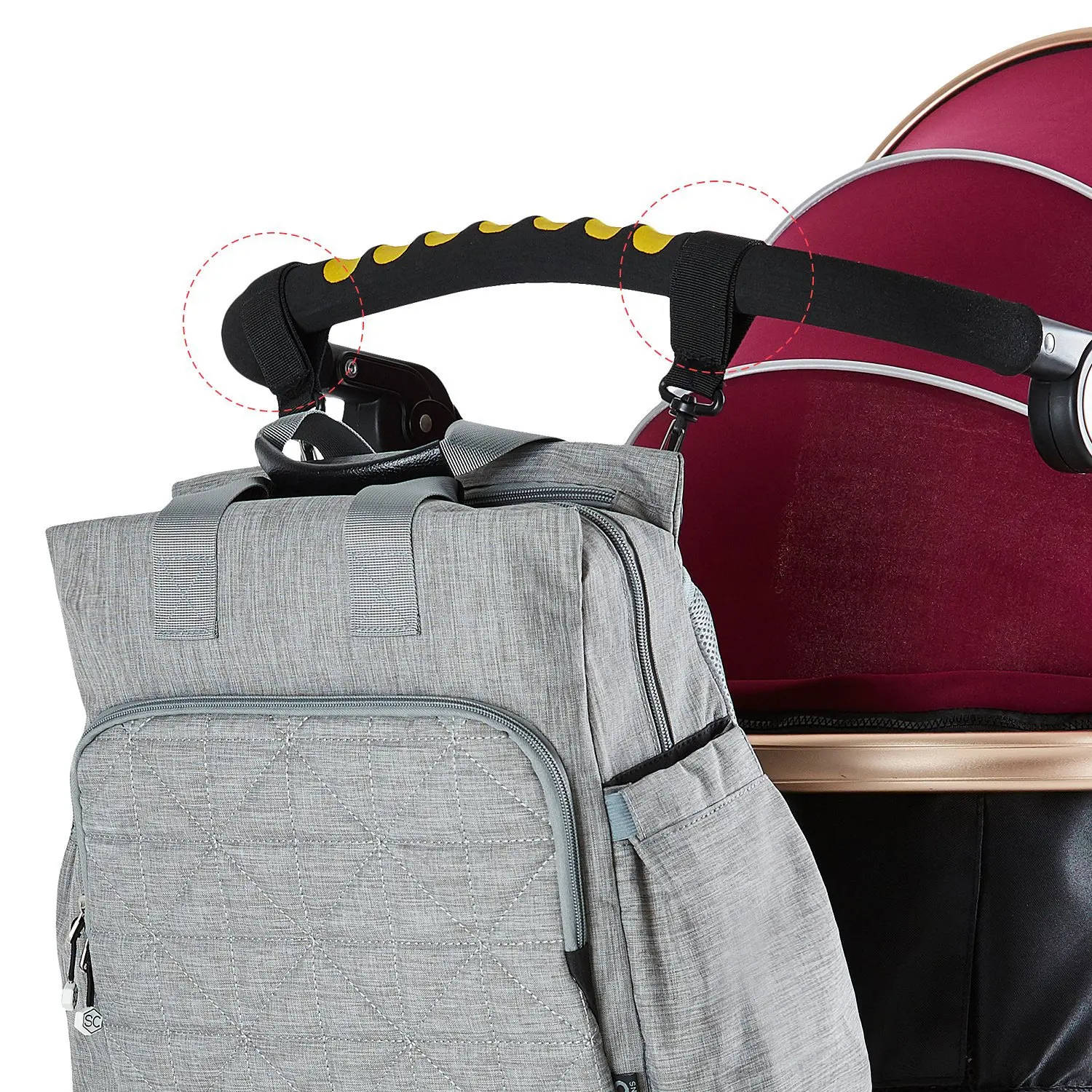 Large Storage Space Mummy Shoulder Diaper Bag  for All Baby Accessories