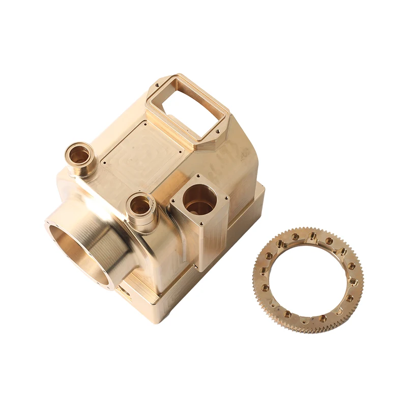 Precision Custom Service Non-Ferrous Metal Copper Parts Cnc Machining