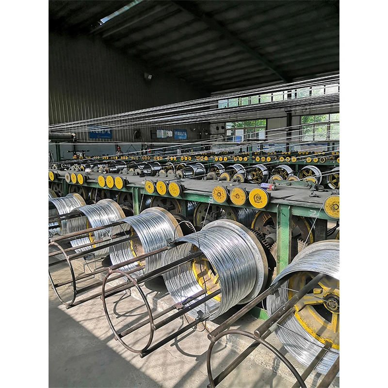 1.5 Mm Hot Dipped  Galvanized Steel Wires & Stands For Fiber Cable Strengthening Core