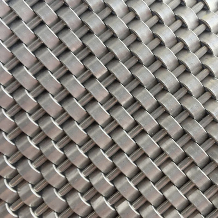 Woven metal for cab interiors
