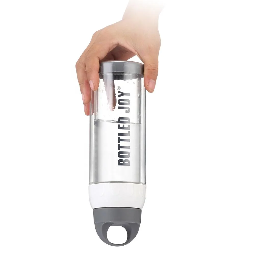 Glass Water Bottle Shatter-proof 16oz Leak-proof Lid Heat Insulated Reusable BPA-Free Smoothie Container Dishwasher Safe for Dri