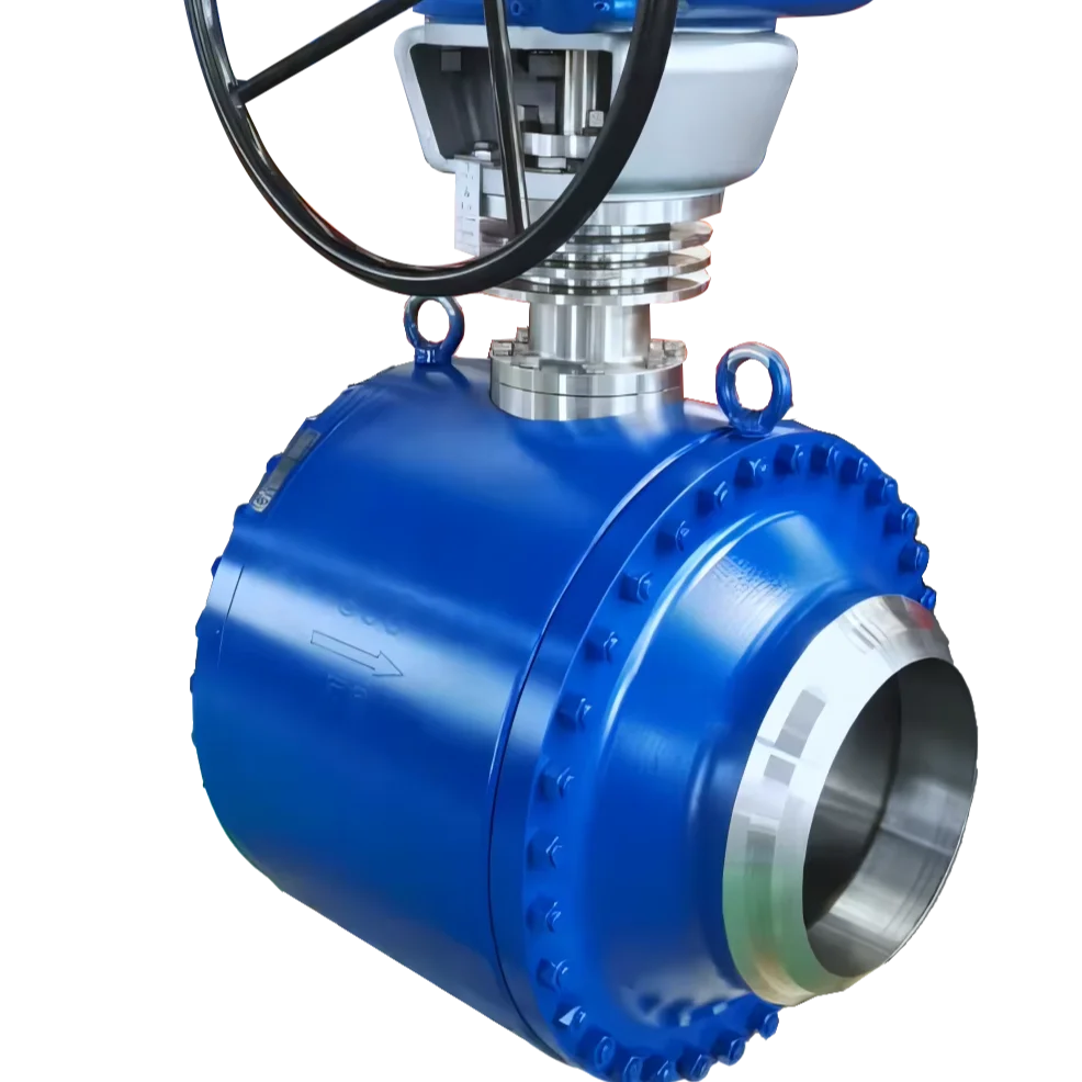 Type-C wear-resistant ball valve API6D/API608/ASTM16.10/ASME16.4 for high temperature field