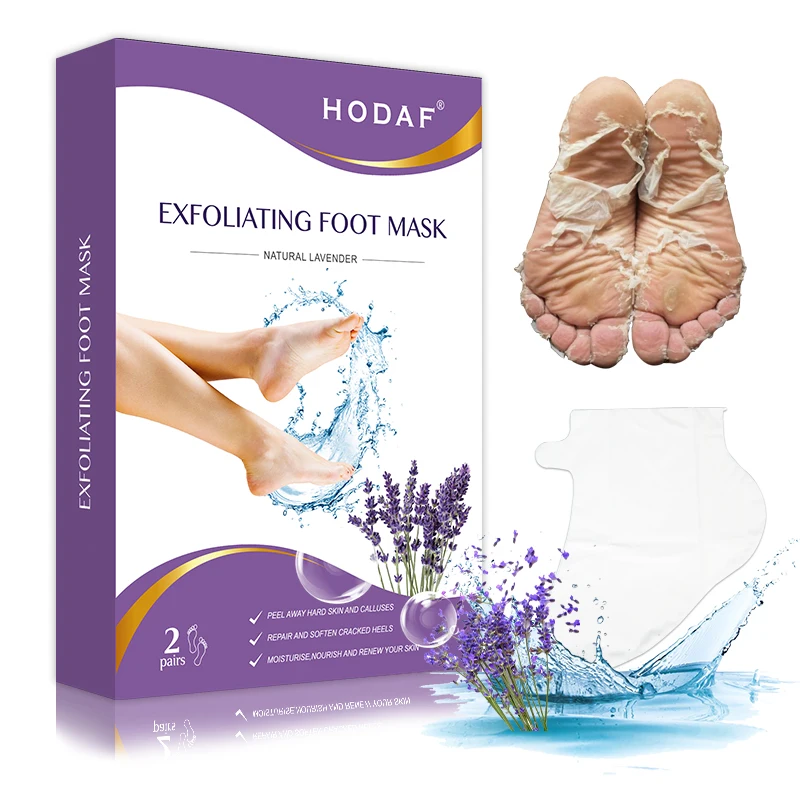 Private Label Foot Skincare Peeling Mask Covers People Foot