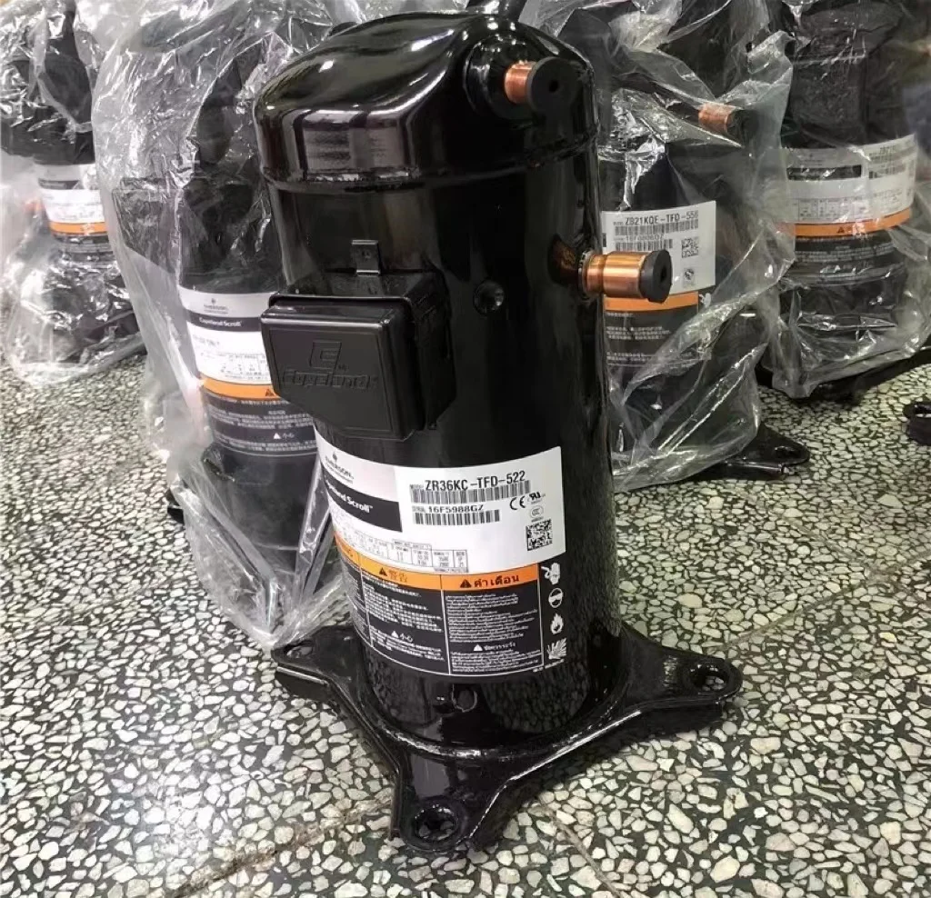 ZR36KC-TFD-522 ZR36KC-PFJ-522 R22 Emerson Refrigeration Compressor Copeland 3HP Oliless Freezing Unit Scroll Compressor