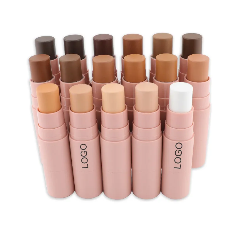 Waterproof Matte Finish Highlighters Shadow Contouring Pencil Double Head Concealer Pen Custom Logo Contour Stick