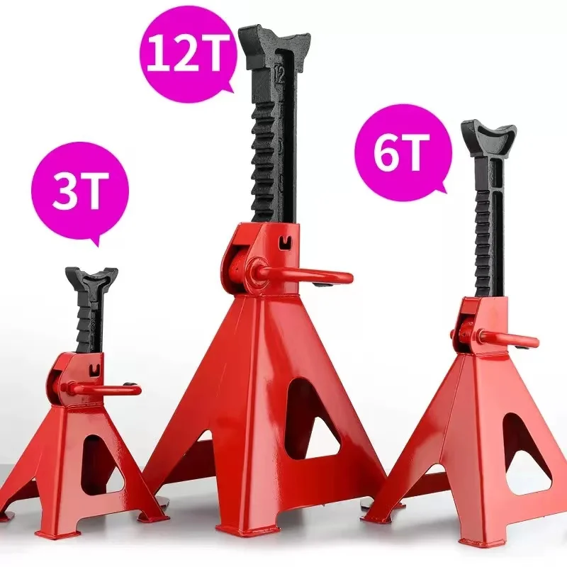 3T/6T/12T Workshop Jack Stand Adjustable Trailer Stand for Car Repair and Maintenance