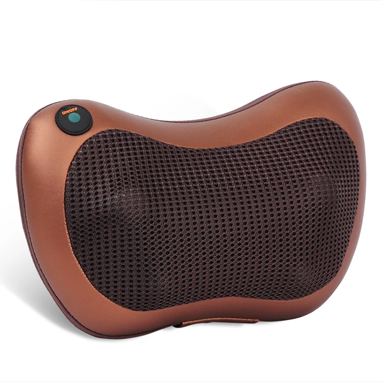 
Car and Home shiatsu electric neck back massage pillow,built- in heating and kneading springy massage head massage pillow 