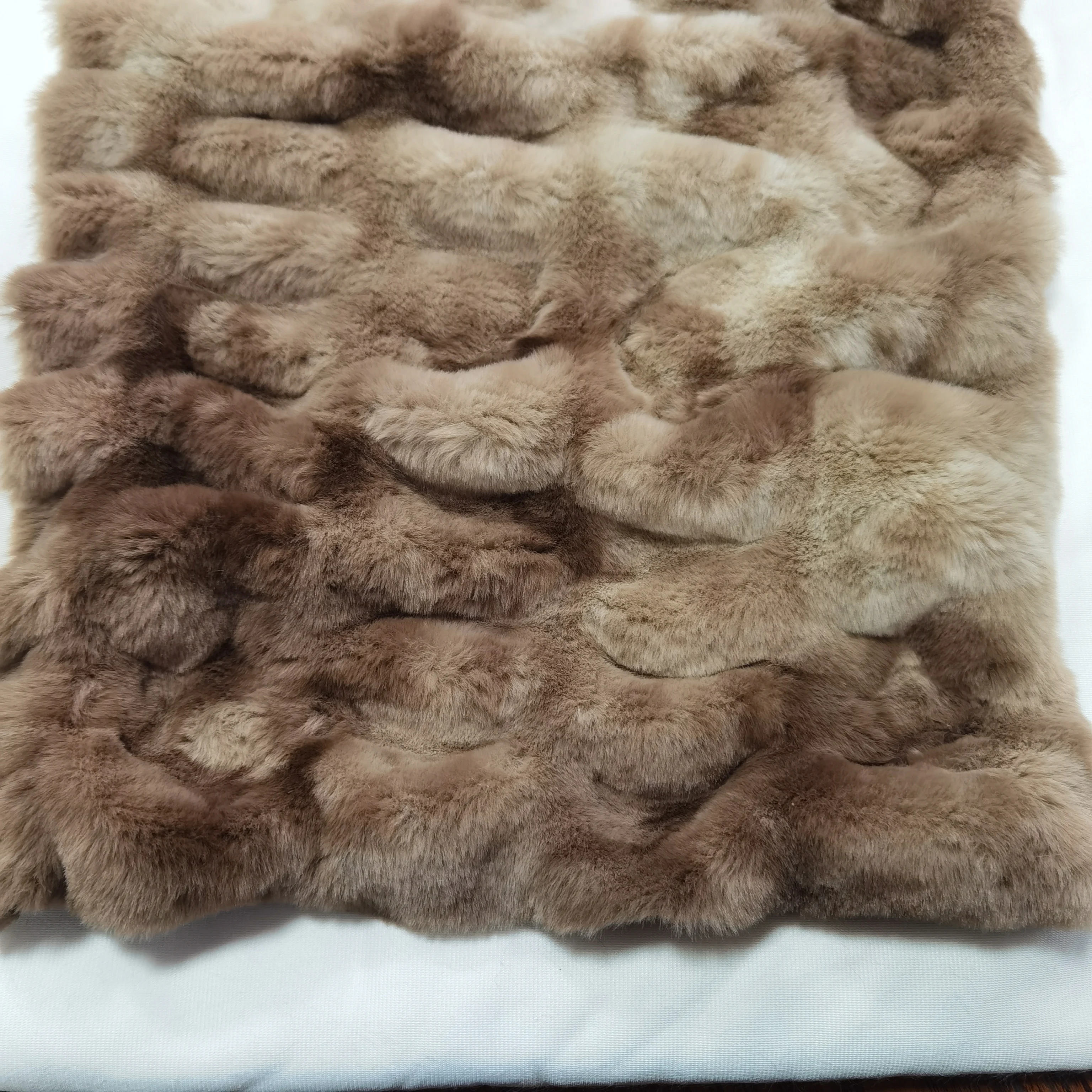 Наволочка для подушки Tie dye, пушистая наволочка, домашний текстиль, тянущаяся ткань из искусственного кроличьего меха для одеял
