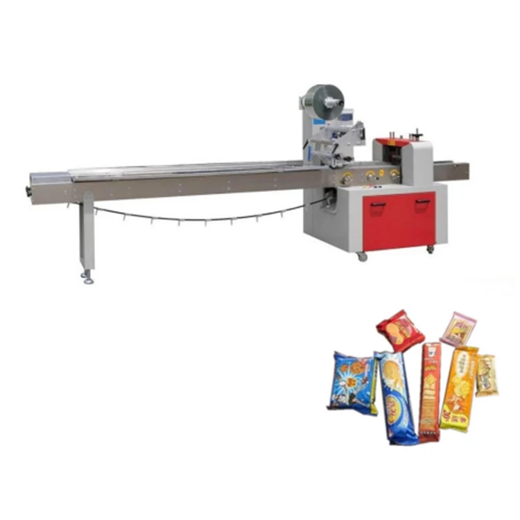 Высококачественная автоматическая горизонтальная упаковочная машина для подушек