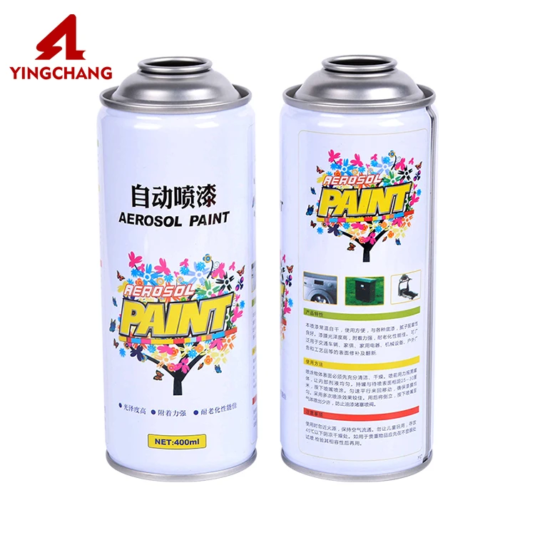 2022 Manufacturer price Pepper tin graffiti empty spray paint can tinplate metal aerosol can