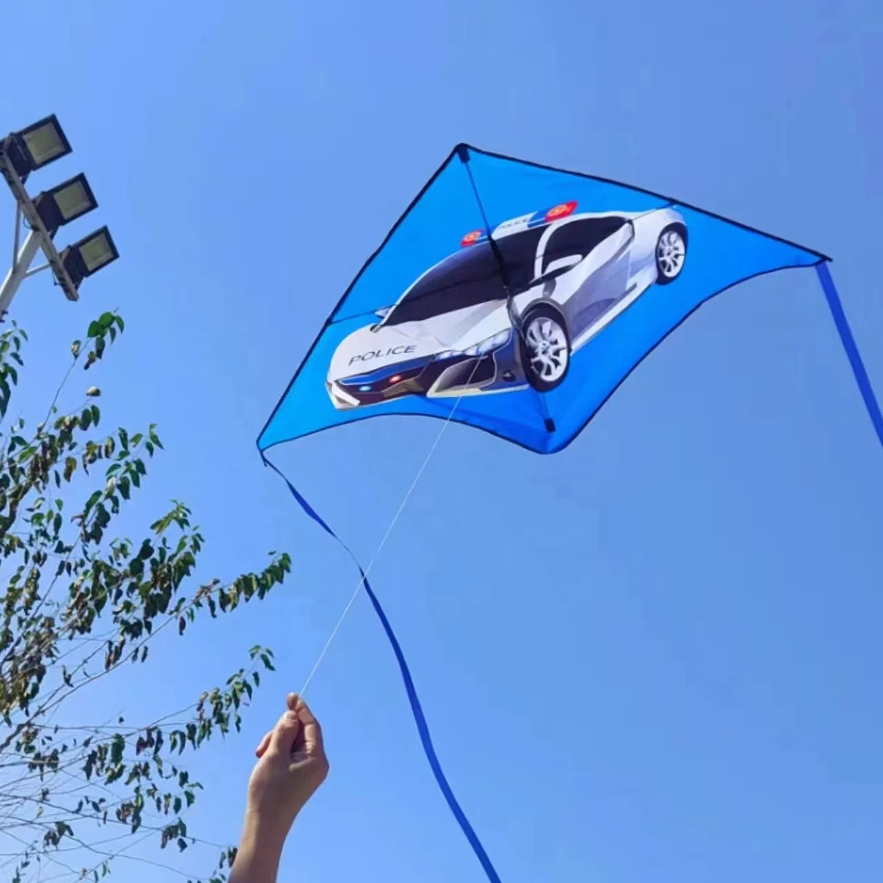 Wholesale Big High Quality 1.2M Cartoon Kites Children Hand Easy Flying