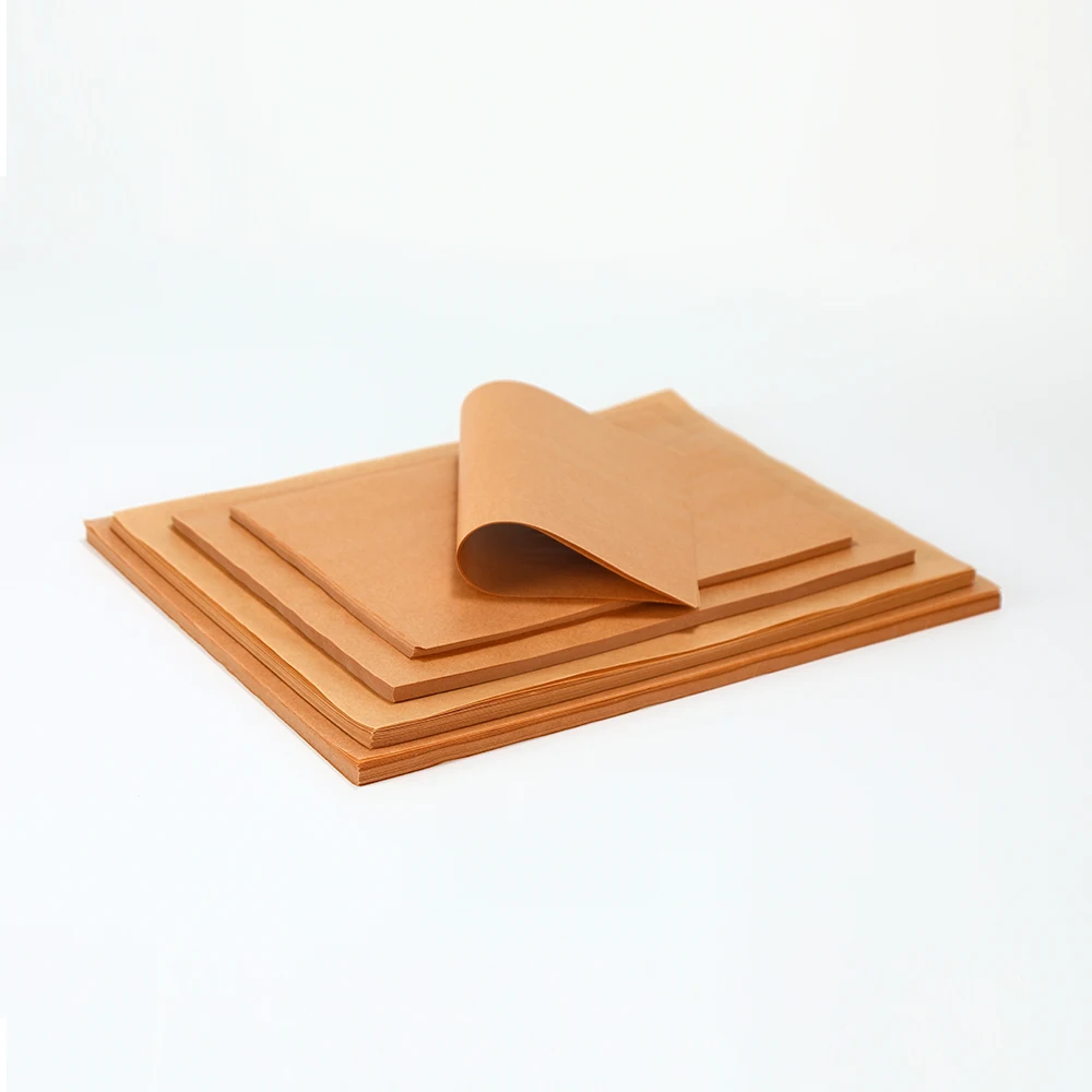 Custom Logo Printed Greaseproof Oilproof Wax Food Wrapping Paper Virgin Baking Paper Wood Pulp Coated for Pizza Offset Printing
