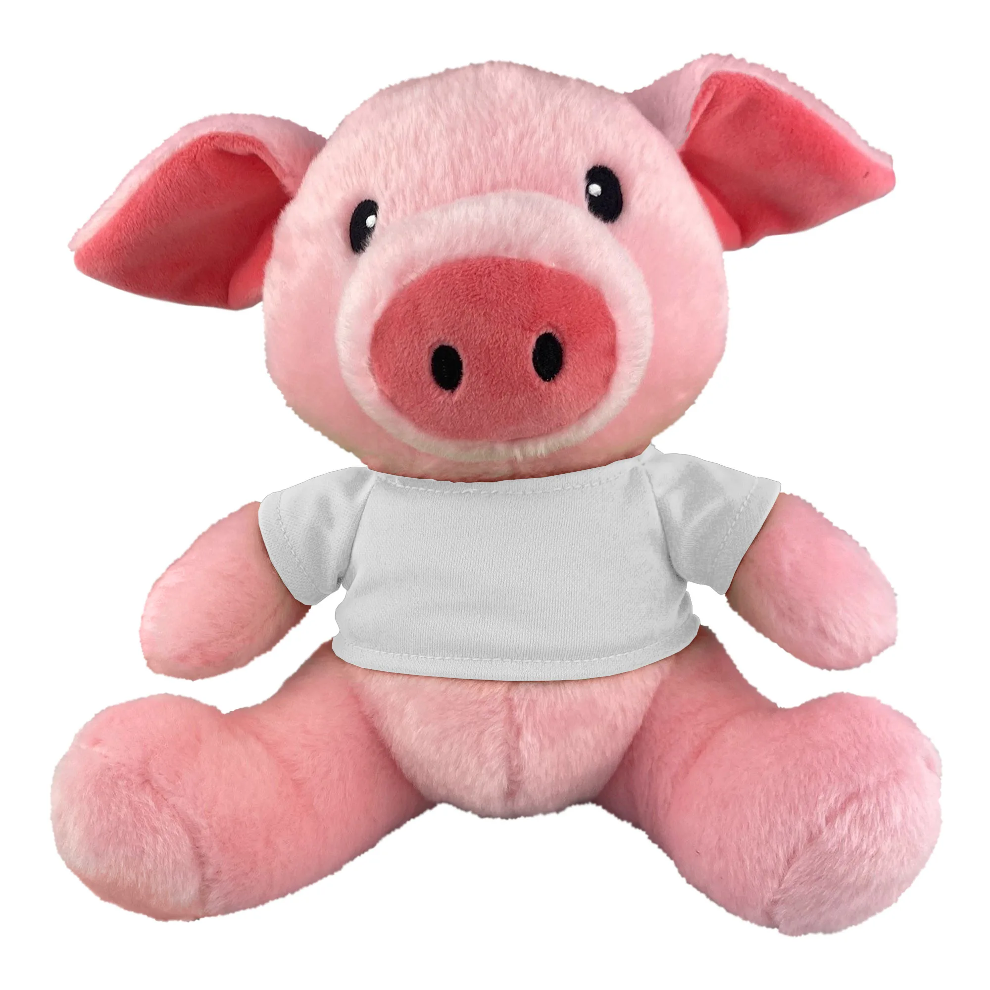 Spot Stock Pig Plush Toy Custom Animal Pig Stuffed Factory Wholesale Promotion Stuffed Pig Plush With Logo Custom