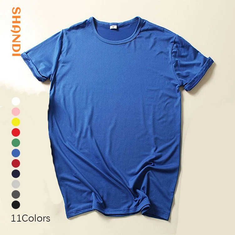 High Elasticity Summer Clothing Basic Tees Women Polyester Casual Plus Size Blank Plain T-Shirts Wholesale T Shirt