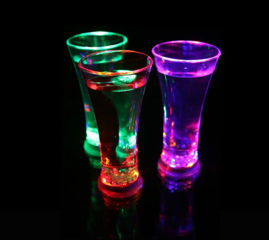 Led Cup Home Party Kitchen Dining Bar Beer Water Mug Flash Led Bottle Plastic Led Cup