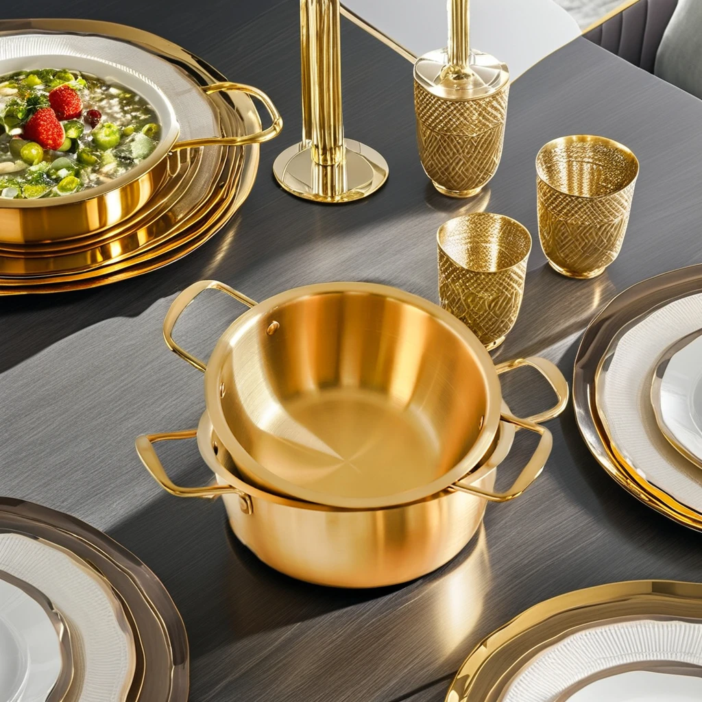 Noodles Soup Stock Pasta Ramen Pot Korean Style Stainless Steel Hotpot for Crayfish Cooking