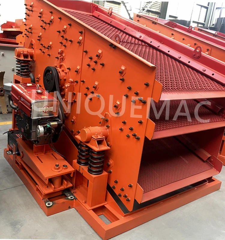 High Efficiency Mining Sand Vibration Separator Mining Vibrating Screen for sand and gravel