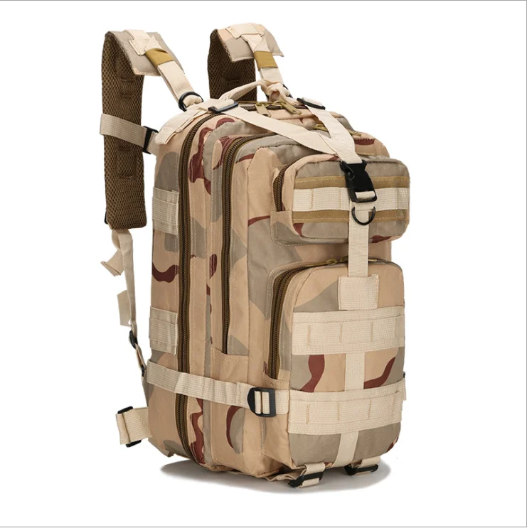 Hot Selling  Custom Outdoor Sport Waterproof Hiking Survival Bag Camouflage Hunting Tactical Backpack