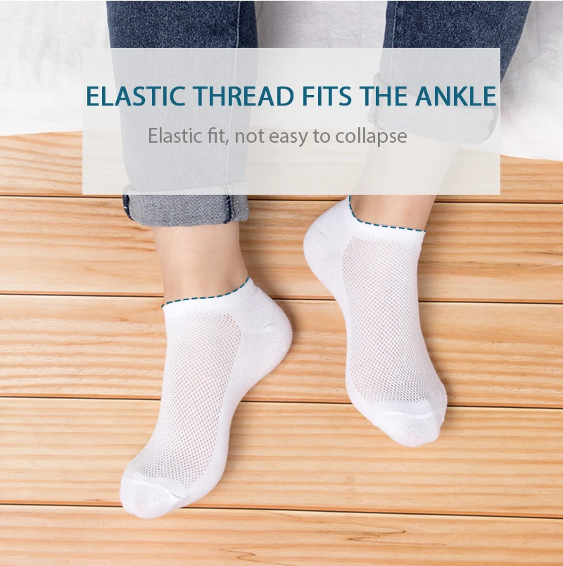 Доступен бесплатный образец, дешевые летние сетчатые короткие мужские носки