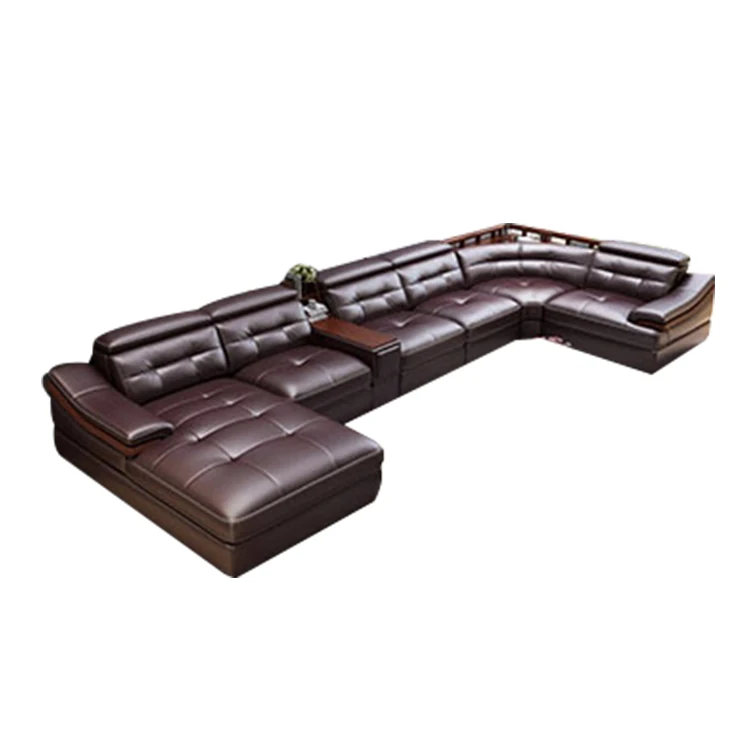 
Factory wholesale OEM custom living room luxury sofa Modern furniture sleeping sectional leather sofas 