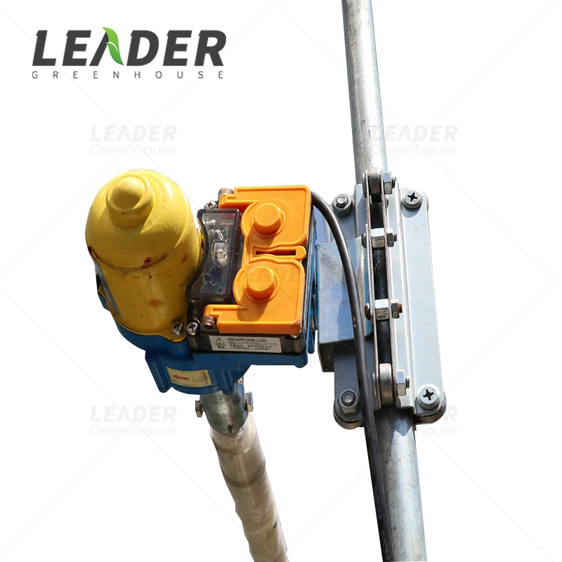 Good Price DC24V/220V 100W Greenhouse Electric Roll Up Motor For Tunnel Greenhouse Film Ventilation System