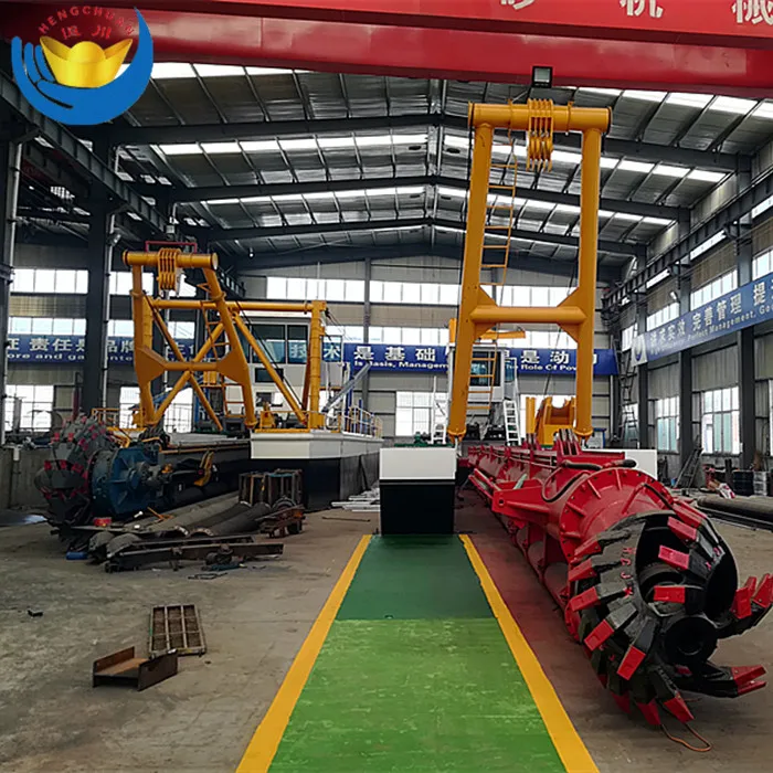 Hydraulic Agitators Dredger installing Diesel Sand Pump draga