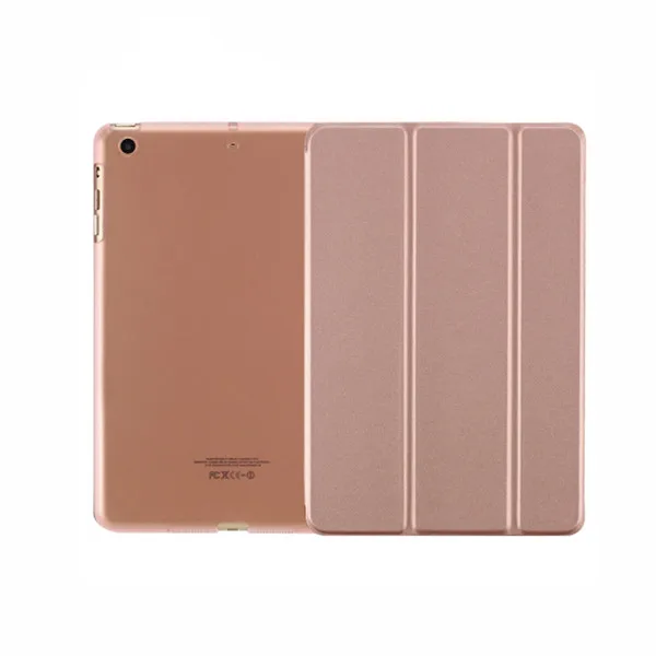 
Soft Silicone Back Cover PU Leather super thin Shockproof case for iPad mini 1/2/3/4 Tablet Case 