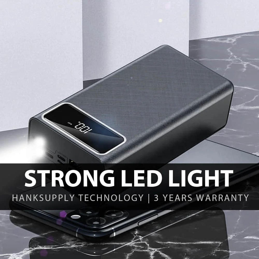 
Wholesale Factory Price Large Capacity 50000 mAh Power Bank 50000 50000mAh Powerbank Four USB Output High Capacity Powerbanks 