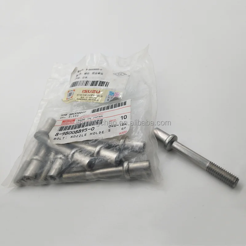 Оригинальные запчасти для экскаватора ZX330 6HK1 8980088950 8-98008895-0 сопло isuzu удержания болта
