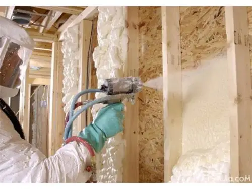 Closed cell polyurethane thermal foam insulation rigid PU foam for heat insulation mixed with 141B blowing agent