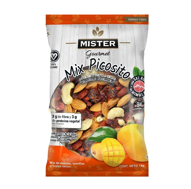 Mexico Super Mix with Himalayan Chili Coated Dried Fruits And Nuts