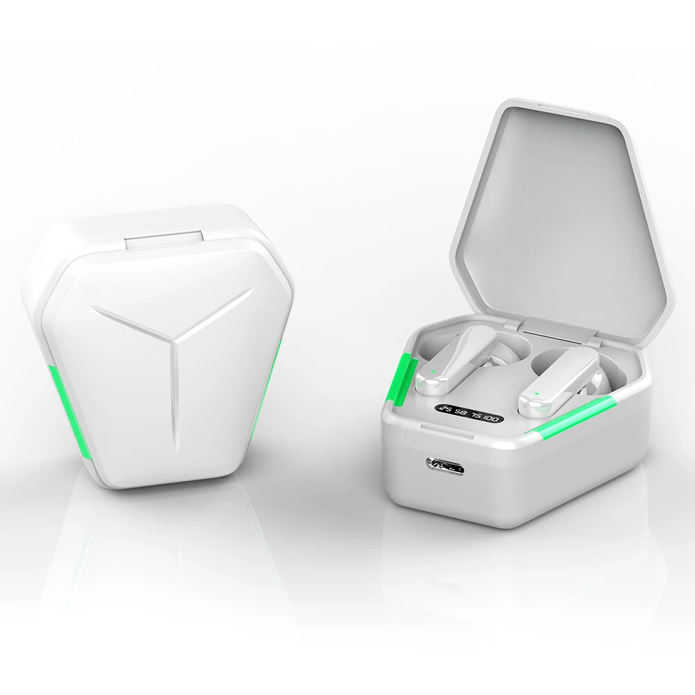 Rambotech наушники от производителя TWS 5 0 беспроводные Игровые с низкой задержкой 55ms LED